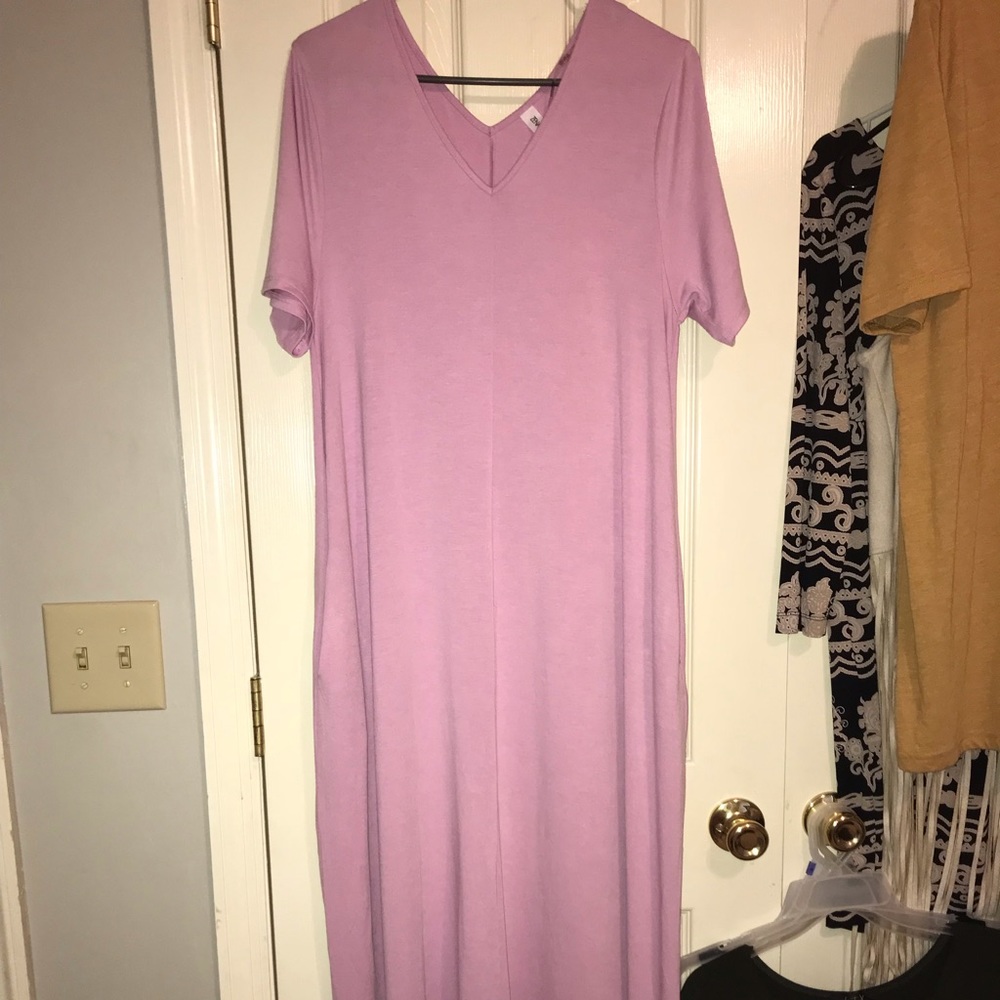 Maybe color maxi dress